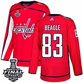 Capitals 83 Jay Beagle Red 2018 Stanley Cup Final Bound Adidas Jersey,baseball caps,new era cap wholesale,wholesale hats